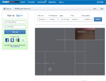 Tablet Screenshot of flirtyou.net